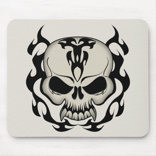 Tribal Skull Mousepad (Vorne)