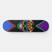 Tribal Skull Skateboard (Horizontal)