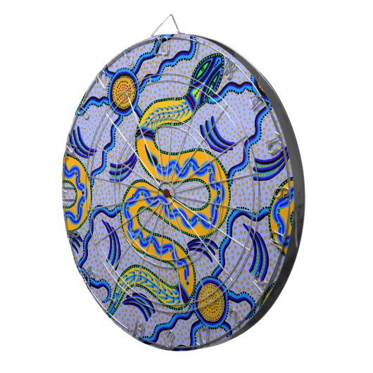 Tribal Snake Dartscheibe (Vorderseite rechts)