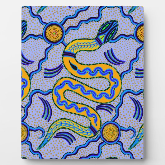 Tribal Snake Fotoplatte (Vorderseite)