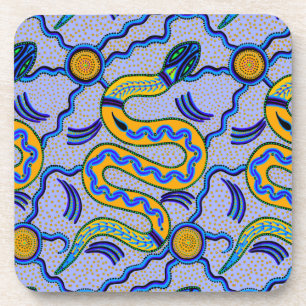 Tribal Snake Getränkeuntersetzer