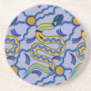 Tribal Snake Getränkeuntersetzer