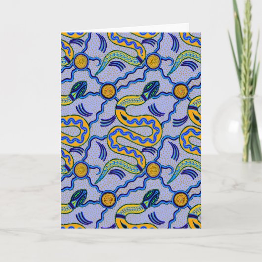 Tribal Snake Karte (Vorderseite)