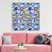 Tribal Snake Leinwanddruck (Insitu (Wohnzimmer))