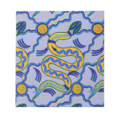 Tribal Snake Notizblock (Vorderseite)