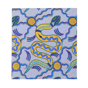 Tribal Snake Notizblock