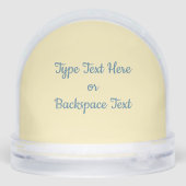 Tribal Snow Globe Custom Spirit Nature Snow Globes Schneekugeln (Rückseite)