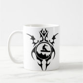 Tribal-Snowboard Kaffeetasse (Links)