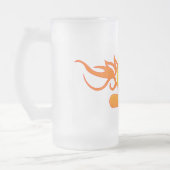 Tribal-Snowboard Mattglas Bierglas (Links)