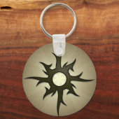 Tribal Solar Thorns Schlüsselanhänger (Vorderseite)