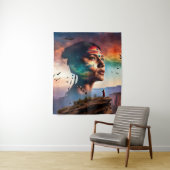 Tribal Spirit Art Wandteppich (Beispiel)