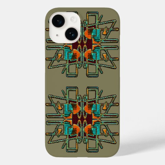 Tribal Star Case-Mate iPhone Hülle (Rückseite)