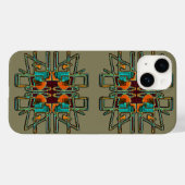 Tribal Star Case-Mate iPhone Hülle (Rückseite (Horizontal))