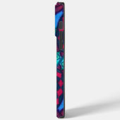 Tribal Stickerei Look Owl and Cat Case-Mate iPhone Hülle (Rückseite / Links)