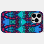 Tribal Stickerei Look Owl and Cat Case-Mate iPhone Hülle (Rückseite (Horizontal))