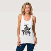 Tribal-Stil Schildkröte Thunder_Cove Tank Oben Top (Vorderseite Vollansicht)