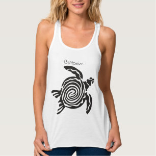 Tribal-Stil Schildkröte Thunder_Cove Tank Oben Top