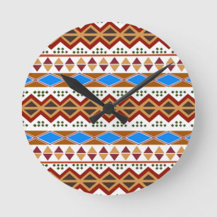 Tribal Story Runde Wanduhr