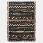 Tribal Stripes Design Gewindesteigung Decke (Vorderseite Vertikal)