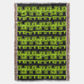 Tribal Style II - Black on Martian Green Decke (Vorderseite Vertikal)