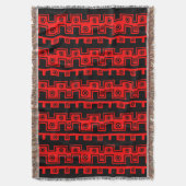 Tribal Style II - Black on Red Decke (Vorderseite Vertikal)
