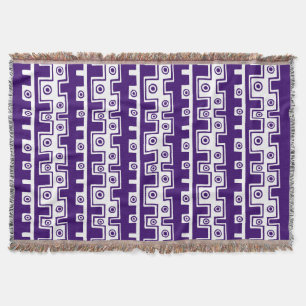 Tribal Style II - Lila auf White Decke