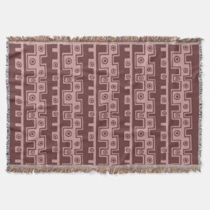 Tribal Style II - Schattierungen von Braun Decke