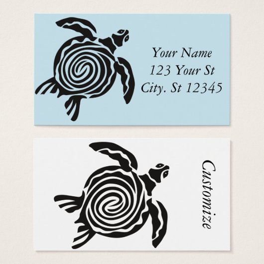 Tribal Style Turtle Thunder_Cove (Vorne & Hinten)