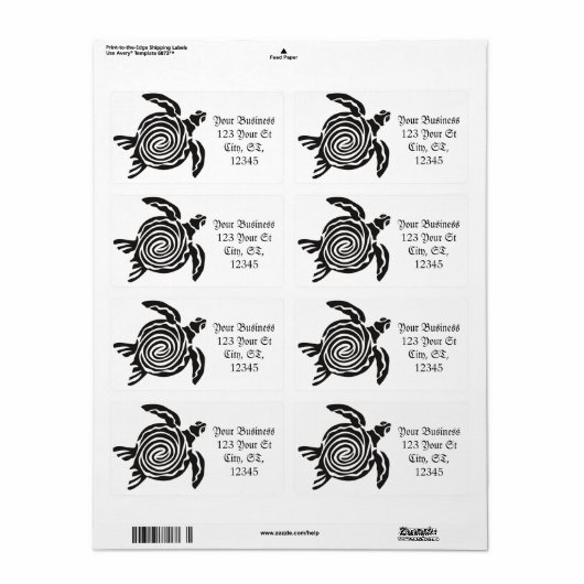 Tribal Style Turtle Thunder_Cove (Vorne)