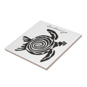 Tribal Style Turtle Thunder_Cove Fliese (Seite)