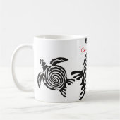 Tribal Style Turtle Thunder_Cove Kaffeetasse (Links)