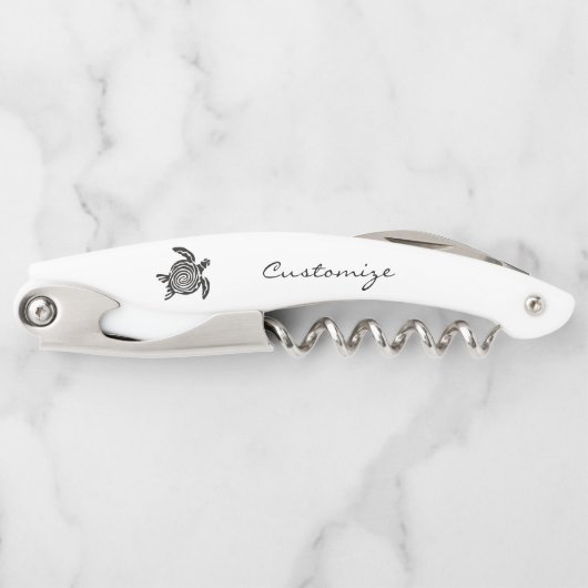 Tribal Style Turtle Thunder_Cove Kellnermesser (Vorderseite)