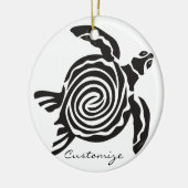 Tribal Style Turtle Thunder_Cove Keramik Ornament (Links)