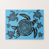 Tribal Style Turtle Thunder_Cove Puzzle (Horizontal)