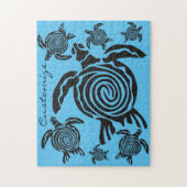 Tribal Style Turtle Thunder_Cove Puzzle (Vertikal)