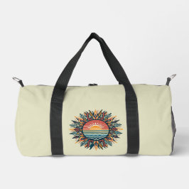 Tribal Summer Sun Duffle Bag