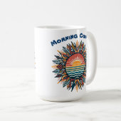 Tribal Summer Sun Kaffeetasse (VorderseiteRechts)