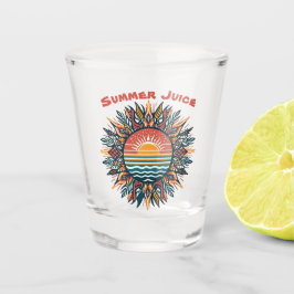 Tribal Summer Sun Schnapsglas