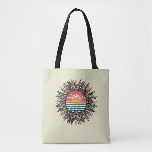 Tribal Summer Sun Tasche (Vorderseite)