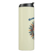 Tribal Summer Sun Thermosbecher (Nach links gedreht)