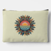 Tribal Summer Sun Zubehörtasche (Vorderseite)