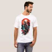 Tribal Sun Grafik T-Shirt (Vorne ganz)