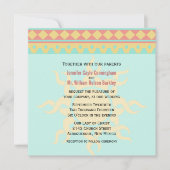 Tribal Sun Southwestern Wedding Einladung (Vorderseite)