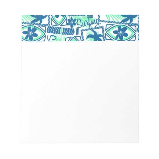 Tribal surfing notizblock (Vorderseite)