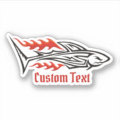 Tribal-Symbol 2 Aufkleber (Vorderseite)