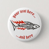 Tribal-Symbol 2 Button (Vorderseite)