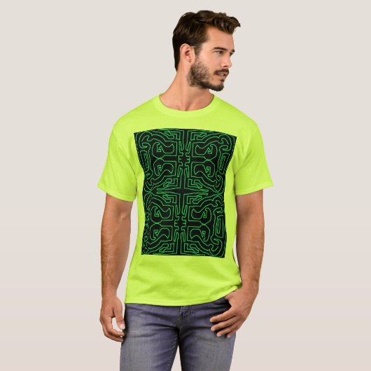 Tribal Symmetry-T - Shirt (Vorne ganz)