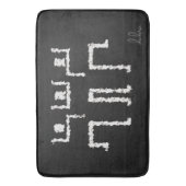 Tribal-Tanz Badematte (Vorderseite Vertikal)