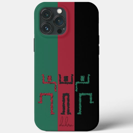 Tribal-Tanz Case-Mate iPhone Hülle (Rückseite)