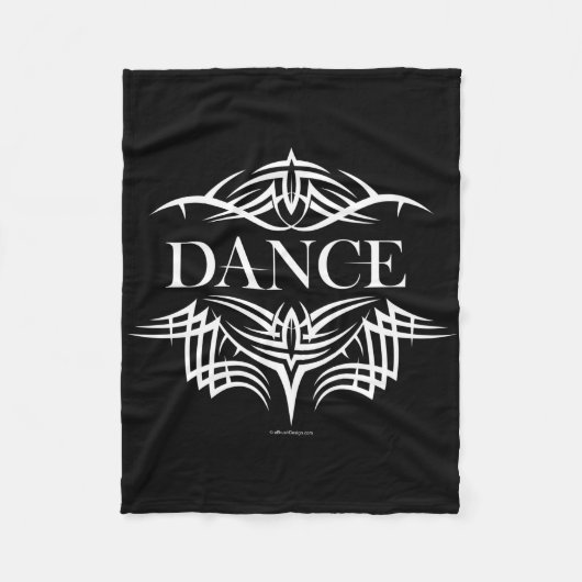 Tribal-Tanz Fleecedecke (Vorderseite)